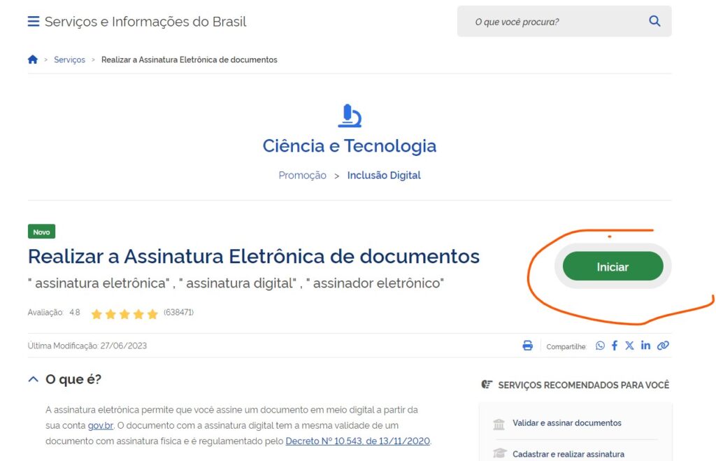 Como fazer assinatura digital usando o Gov.br? (Tutorial com fotos)